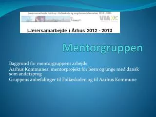 mentorgruppen