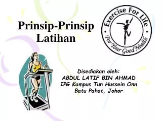 prinsip prinsip latihan