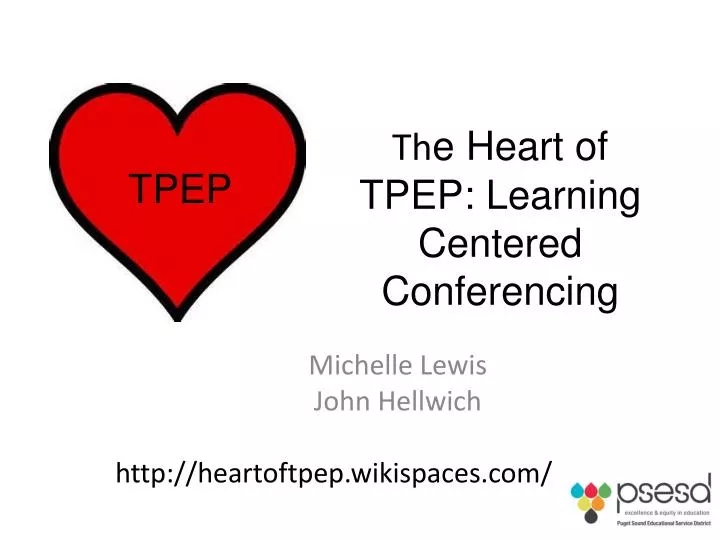 th e heart of tpep learning centered conferencing