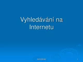 vyhled v n na internetu