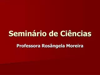 semin rio de ci ncias