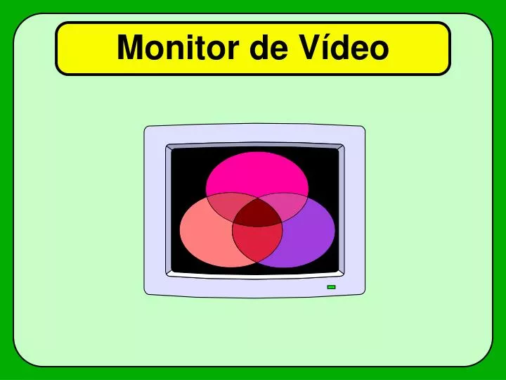 monitor de v deo