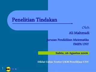 penelitian tindakan