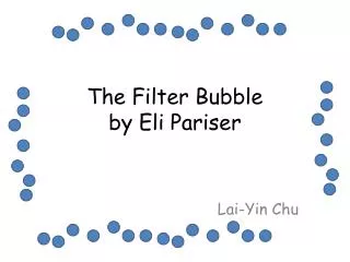 The Filter Bubble by Eli Pariser