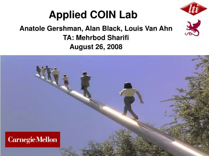applied coin lab