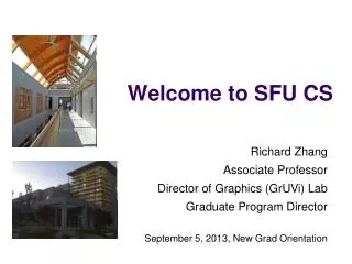 Welcome to SFU CS