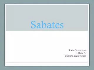sabates