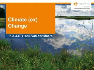 Climate (ex) Change