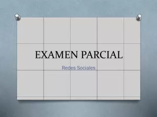 examen parcial