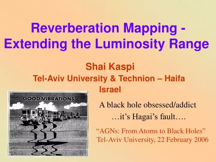 reverberation mapping extending the luminosity range