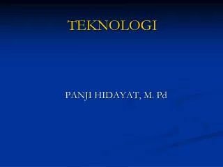 panji hidayat m pd