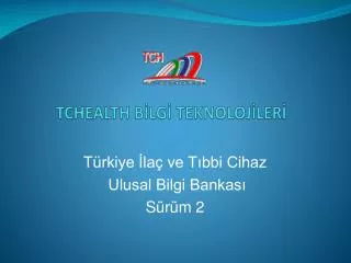 tchealth b lg teknoloj ler