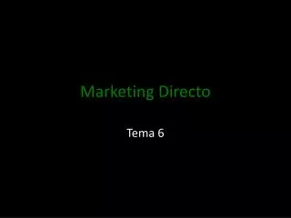 marketing directo