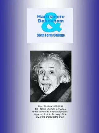 Albert Einstein 1879-1955 1921 Nobel Laureate in Physics for his services to theoretical physics