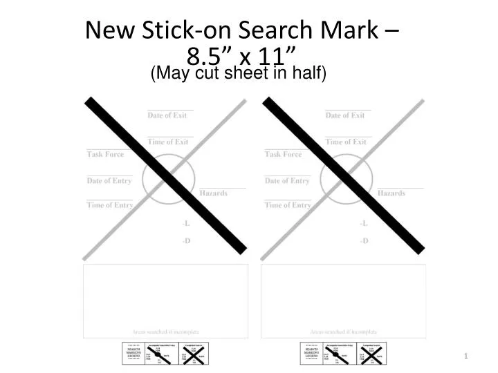 new stick on search mark 8 5 x 11