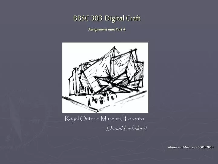 bbsc 303 digital craft assignment one part a