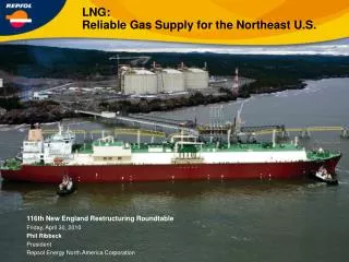 LNG: Reliable Gas Supply for the Northeast U.S.