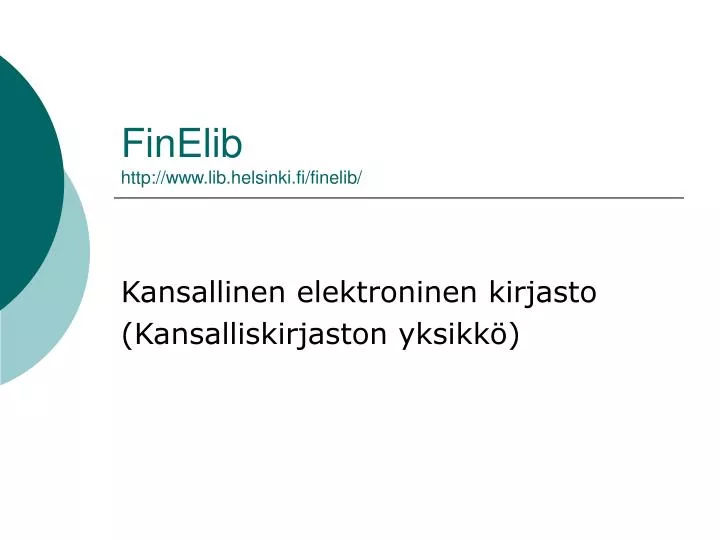 finelib http www lib helsinki fi finelib