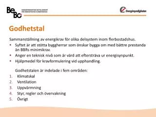 godhetstal