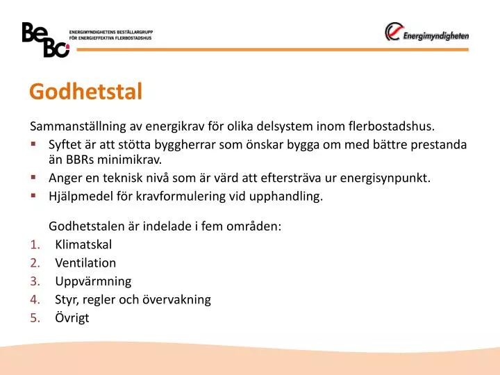 godhetstal