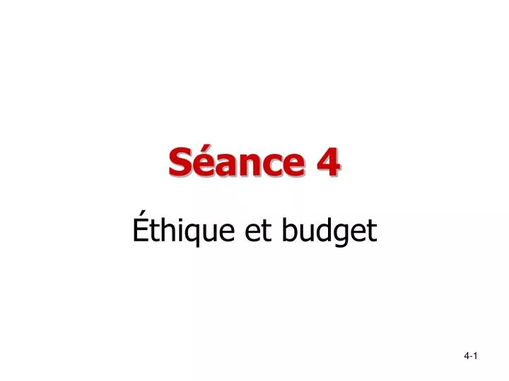 s ance 4