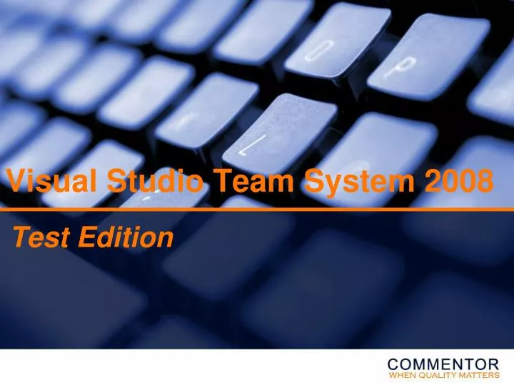 visual studio team system 2008