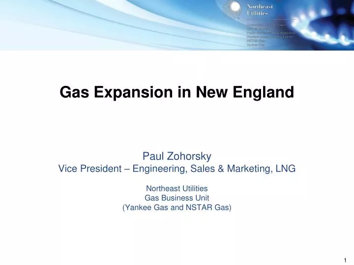 gas expansion in new england