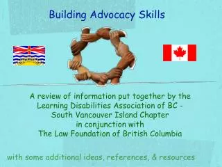 Building Advocacy Skills