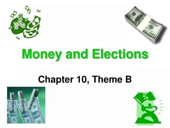 money and elections