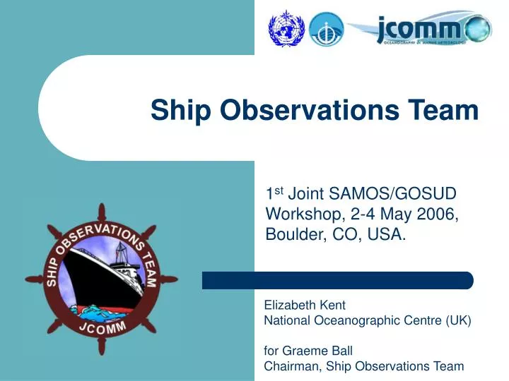 ship observations team