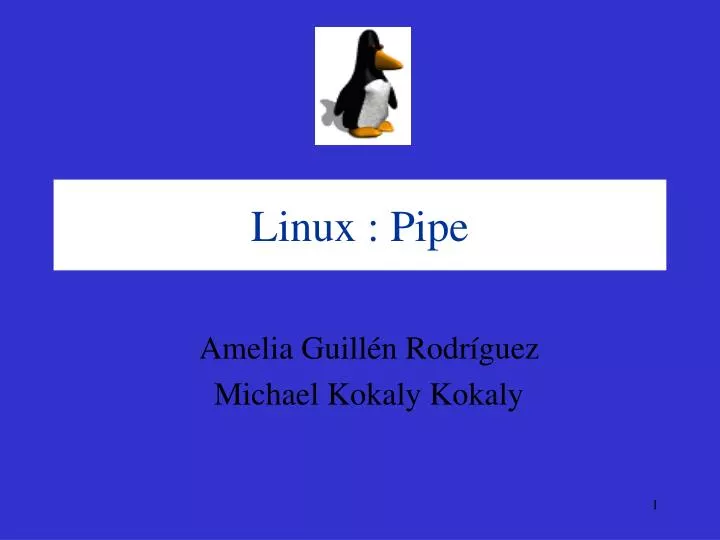 linux pipe
