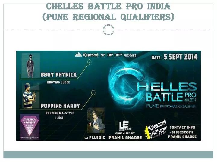 chelles battle pro india pune regional qualifiers
