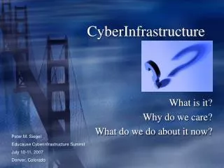 CyberInfrastructure