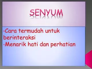 senyum