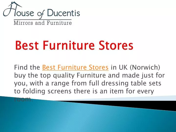 best furniture stores