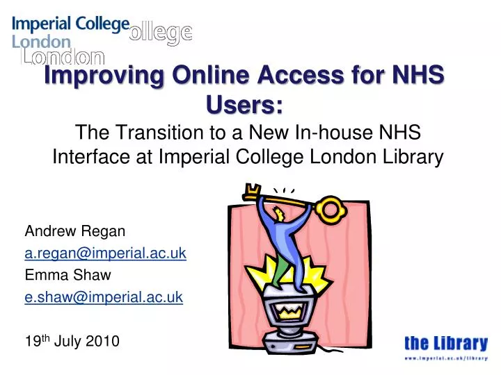 improving online access for nhs users