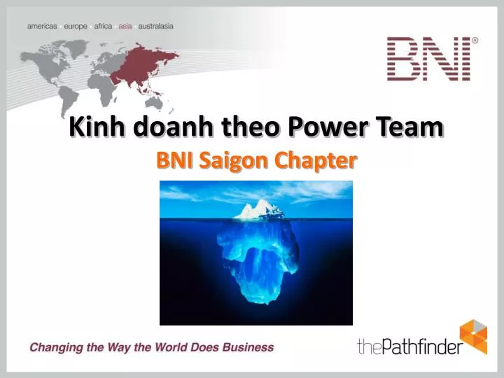 kinh doanh theo power team bni saigon chapter
