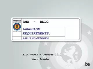 RMA - BDLC