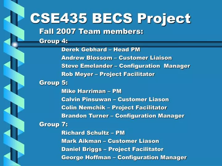 cse435 becs project