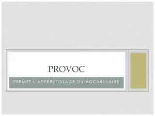 provoc