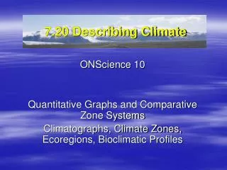 7.20 Describing Climate