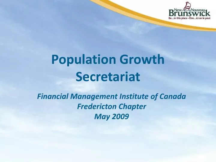 population growth secretariat