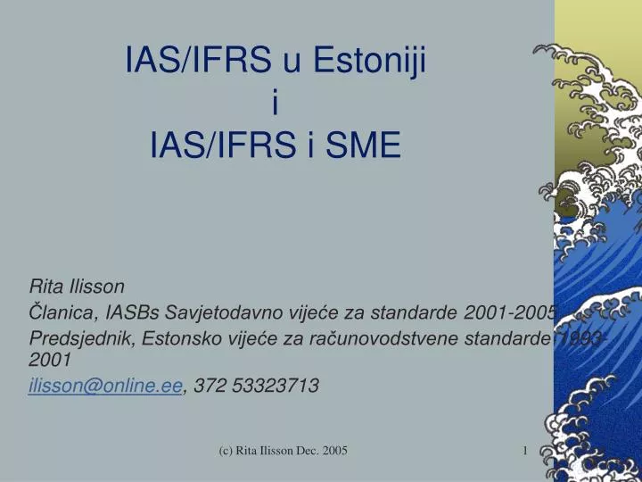 ias ifrs u estoni ji i ias ifrs i sme