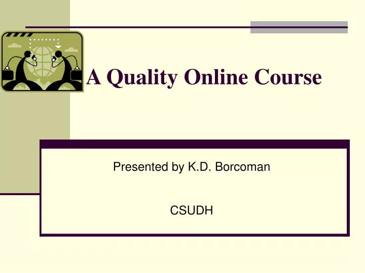 a quality online course