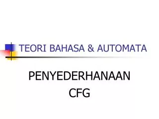 teori bahasa automata