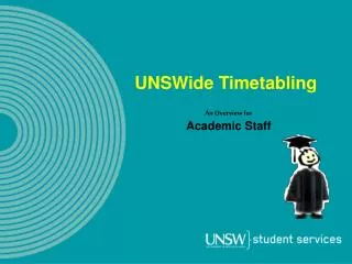 UNSWide Timetabling