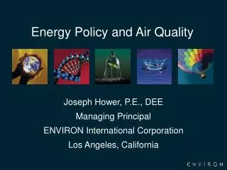 Energy Policy and Air Quality