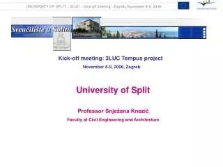 Kick-off meeting: 3LUC Tempus project
