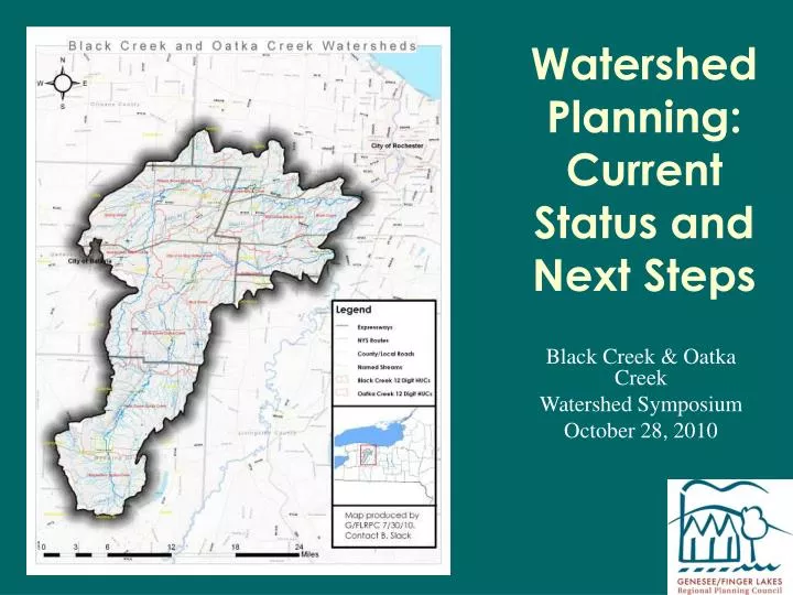 watershed planning current status and next steps