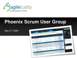 Phoenix Scrum User Group
